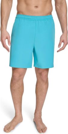 Calvin Klein Hybrid Volley Stretch Swim Shorts in Atlantis at Nordstrom Rack, Size Xx-Large