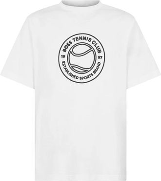 HUGO BOSS TS Join Logo T-shirt - Heren - T-shirts - Wit - XL - Katoen - Tops