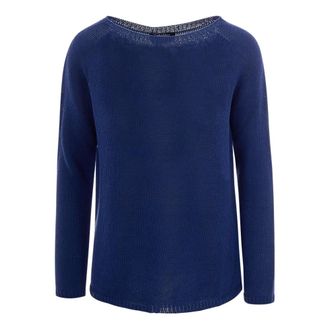 Max Mara Round-neck Knitwear - female - Max Mara Studio - Round-neck Knitwear - Blue - M - Knitwear