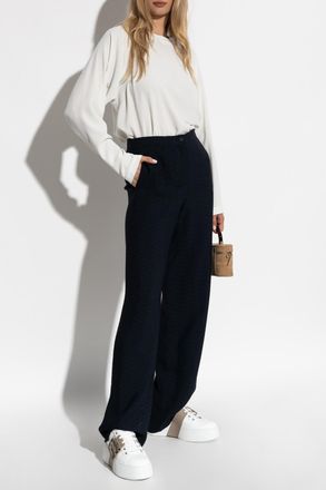 Emporio Armani Long-sleeve Top, Womens, White