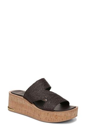 Franco Sarto Tahani 2 Platform Wedge Sandal in Espresso Brown at Nordstrom, Size 5.5