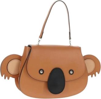 Gucci Pre-owned Vintage Handtas - Dames - Vintage Handtas - Bruin - ONE Size - Leer - Vintage