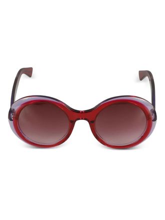 Kàdor round-frame sunglasses - Red