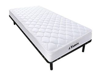 Vente-Unique Pack somier de l&aacute;minas + colch&oacute;n de muelles WOLKENLOS de YSM&Eacute;E - 90x200 cm