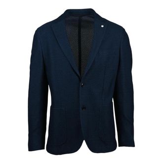 L.B.M. 1911 L.b.m. 1911, Heren, Pakken, Blauw, Maat: XL Katoen