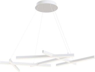 Maytoni Line L&aacute;mpara Colgante De Techo Led Integrado Blanco