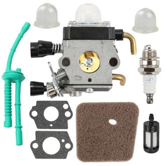 OEM Kit De Carburador, Compatible Con Stihl Fs38, Fs45, Fs46, Fs55, Km55, Piezas Y Accesorios Del Motor, Reemplaza El Kit De L&iacute;nea De Combustible Y El Fil