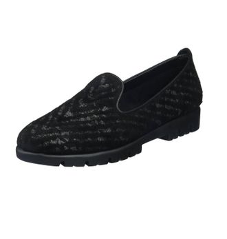 The Flexx Womens Smokin Hot Loafer In Grey Black