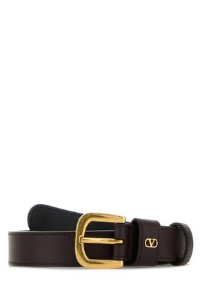 Brown Valentino Garavani Leather Belts: Shop up to −54