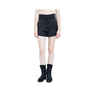 Ann Demeulemeester Stine Tailored Shorts in Cady Satin