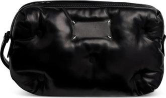 Maison Margiela Glam Slam Heuptas - Heren - Schoudertassen - Zwart - ONE Size - Leer - Tassen