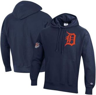 Champion Mens Champion Navy Detroit Tigers Reverse Weave Chenille Hoodie at Nordstrom, Size Xx-Large