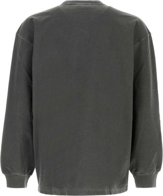 Carhartt Work in Progress Mens Organic Cotton Pocket T-Shirt Gray