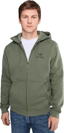 Arc'teryx Emblem Fleece Full-Zip Hoody Mens Coat Forage : 2XL, Cotton/Polyester
