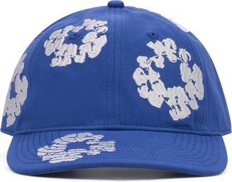 Denim Tears Blue The Cotton Wreath Fitted Cap