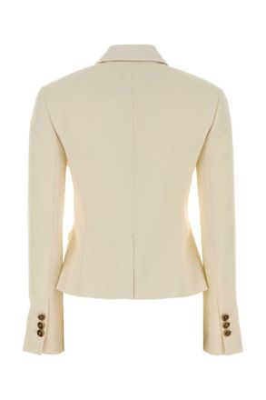 Versace 1w740woolwhite Giacche E Gilet Jacket