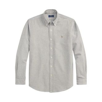 Polo Ralph Lauren Overhemden, Heren, Grijs, 2Xl, Polo Ralph Lauren Overhemden
