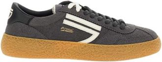 Puraai 1.01 Vintage Sneaker - Heren - Sneakers - Grijs - 40 EU - Leer - Schoenen