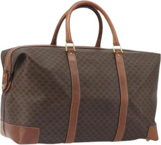 Celine Pre-owned Vintage Boston Bag - Dames - Vintage Weekendtas - Bruin - ONE Size - Leer - Vintage