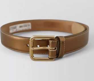 Dolce & Gabbana calf leather waist belt