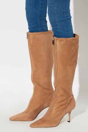 Jimmy Choo London Jozi High-Heeled Boots, Womens, Brown