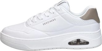Skechers Uno Court Sneakers Laag - Dames - Sneakers - Wit - 38 EU - Schoenen