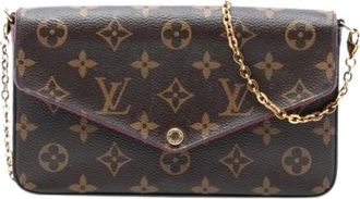 Louis Vuitton Pre-owned Cross Body Bags, female, Brown, Size: ONE SIZE Pre-owned Fabric Crossbody Bag