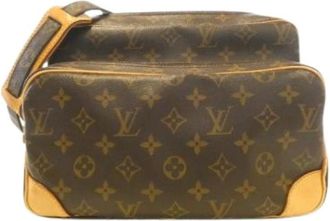 Louis Vuitton Pre-owned Cross Body Bags, female, Brown, Size: ONE SIZE Pre-owned Vintage Shoulder Bag