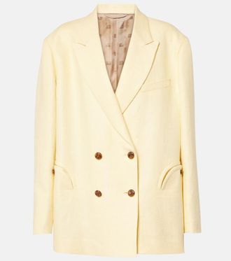 Blazé Milano Blazé Milano Clarity Nightbreak linen blazer