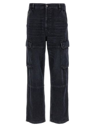 Diesel Black D-Uty-Cargo jeans