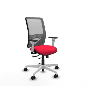 Piqueras y Crespo Silla De Oficina Piqueras Y Crespo Zulema Blanco Soporte Lumbar Ajustable