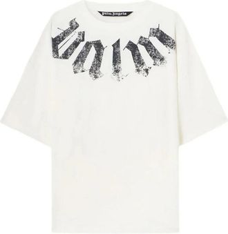 Palm Angels Uomo, Top, Bianco, L, new