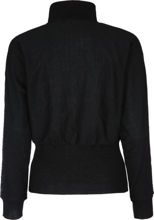 MM Studio Womens Sweater Black Virgin Wool