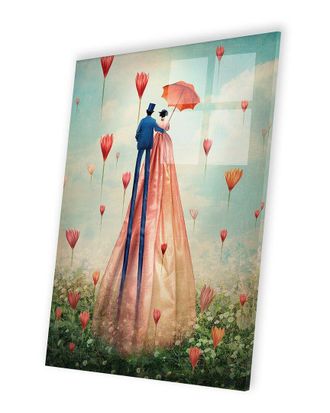 iCanvas Icanvas Good Morning Print On Acrylic Glass By Catrin Welz-Stein