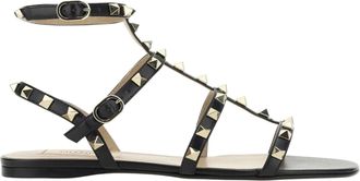 Valentino Garavani Rockstud Leren Sandalen