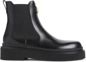 Valentino Garavani Black Leather Boots