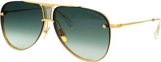Dita Eyewear Decade-Two Zonnebril - Heren - Zonnebrillen - Geel - ONE Size - Accessoires
