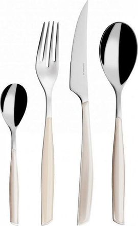 Bugatti Conjunto De 24 Piezas En Una Caja De Regalo Con Color S&oacute;lido De La Ventana Marfil Glamour Bugatti