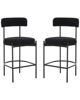 Safavieh Set of 2 Andrean Counter Stools