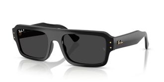 Ray-Ban RB4454 Rectangular Frame Sunglasses - Black