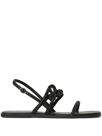Karl Lagerfeld Olympia Signa sandals - women - Rubber/Polyurethane/Polyurethane - 37 - Black