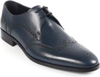 Vella Pais Pelican Wingtip Derby in Navy Blue at Nordstrom Rack, Size 13