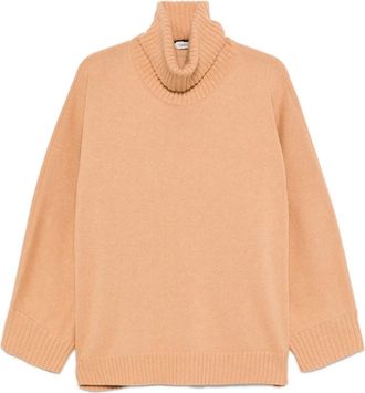 Alberta Ferretti turtleneck sweater - Neutrals
