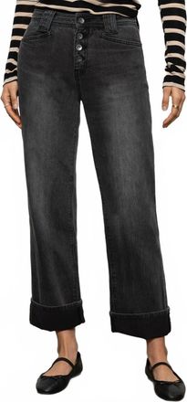 Sanctuary Luna Cuffed Pant In Smoke