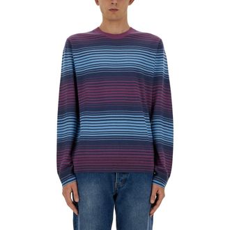 Paul Smith Round-neck Knitwear, male, Multicolor, Size: S Crew Neck Sweater