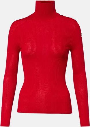 Moncler Virgin wool turtleneck sweater