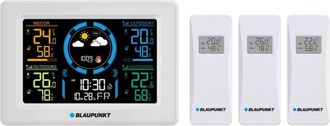 Blaupunkt Stazione meteorologica Blaupunkt a 3 sensori con LCD WS40WH [RTVBLWS006]