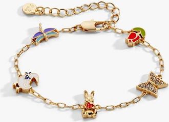 Alex and Ani Garden Party Inline Linear Bracelet in Gold at Nordstrom