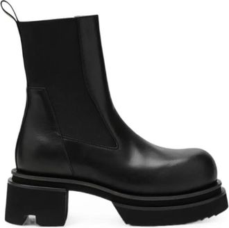 Rick Owens Boots Leather Beatle Bogun