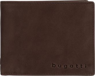 Bugatti Geldb&ouml;rse BUGATTI VOLO, Herren, braun, Leder, unifarben, Kleinlederwaren Geldb&ouml;rse, echt Leder